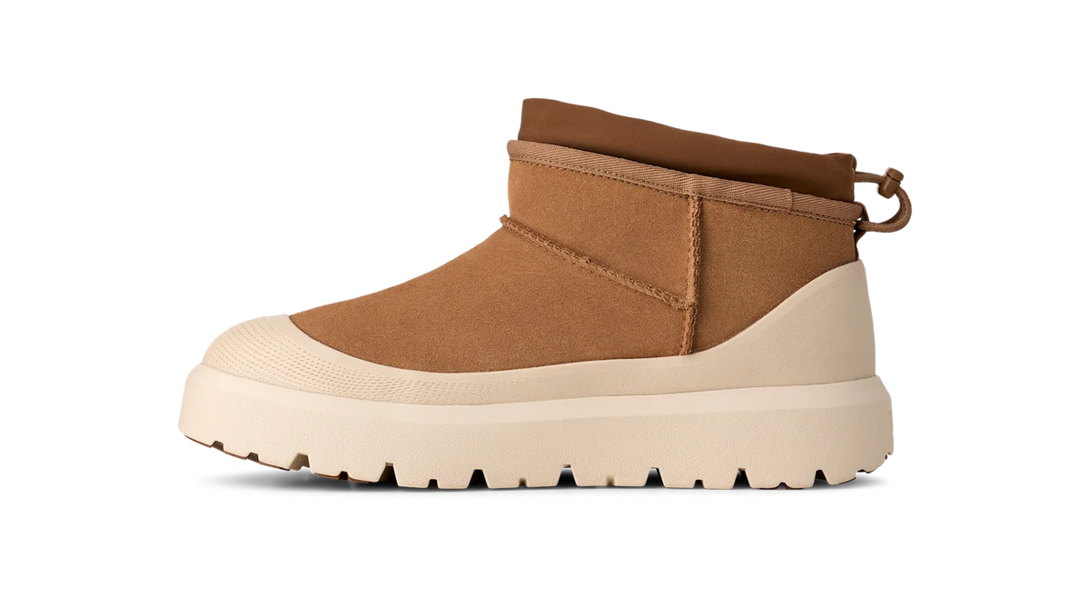 Overkicks - UGG Classic Ultra Mini Weather Hybrid Boot Chestnut Whitecap (1174196-CWTC) - par completo
