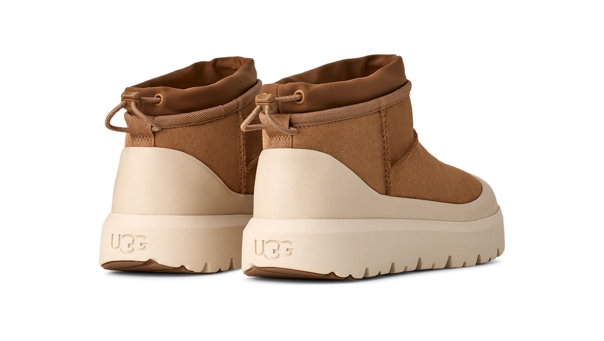 Overkicks - UGG Classic Ultra Mini Weather Hybrid Boot Chestnut Whitecap (1174196-CWTC) - detalle suela