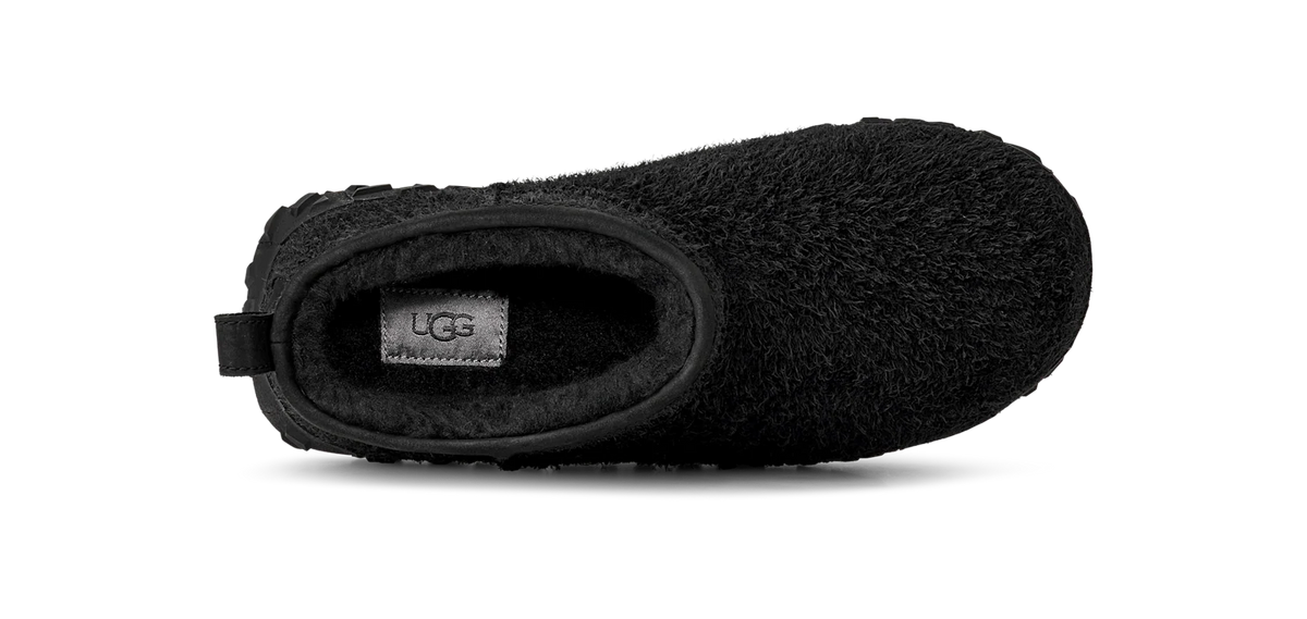 Overkicks - UGG Classic Ultra Mini Wrap Tech Boot Black (1171115-BLK) - detalle talon