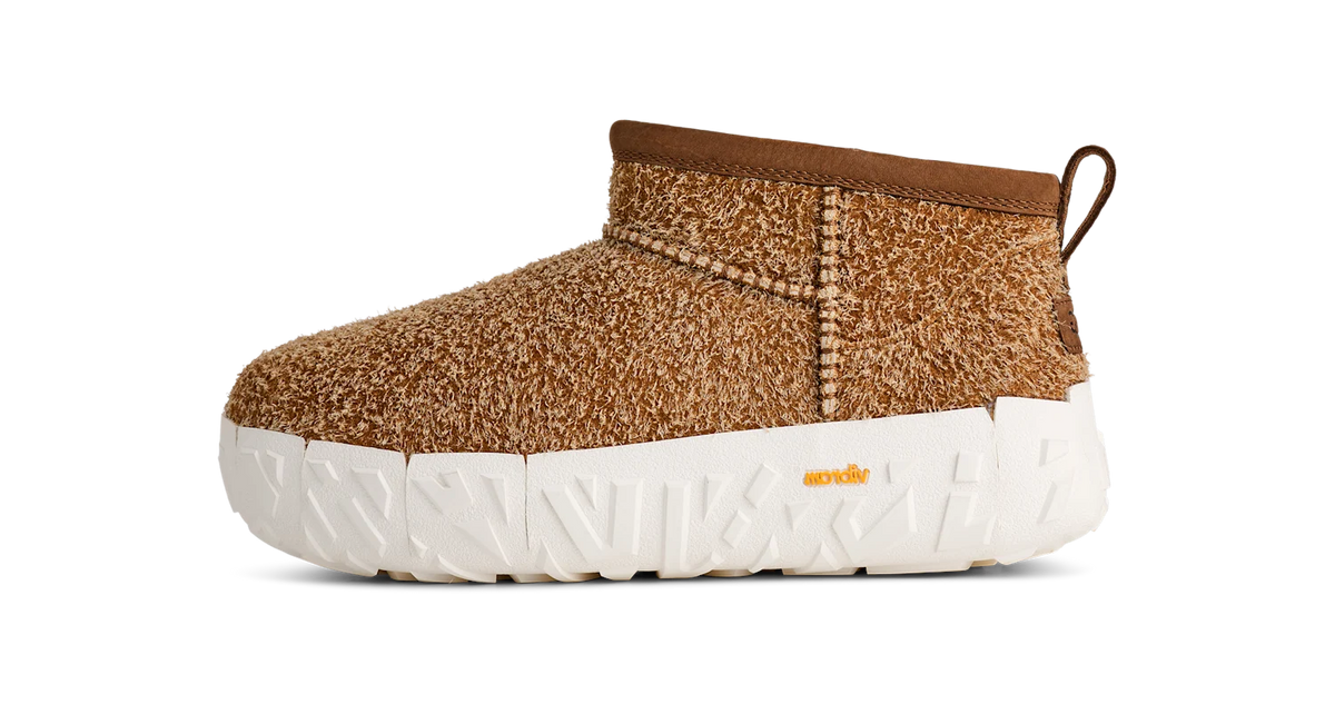Overkicks - UGG Classic Ultra Mini Wrap Tech Boot Chestnut (1171115-CHE) - vista lateral