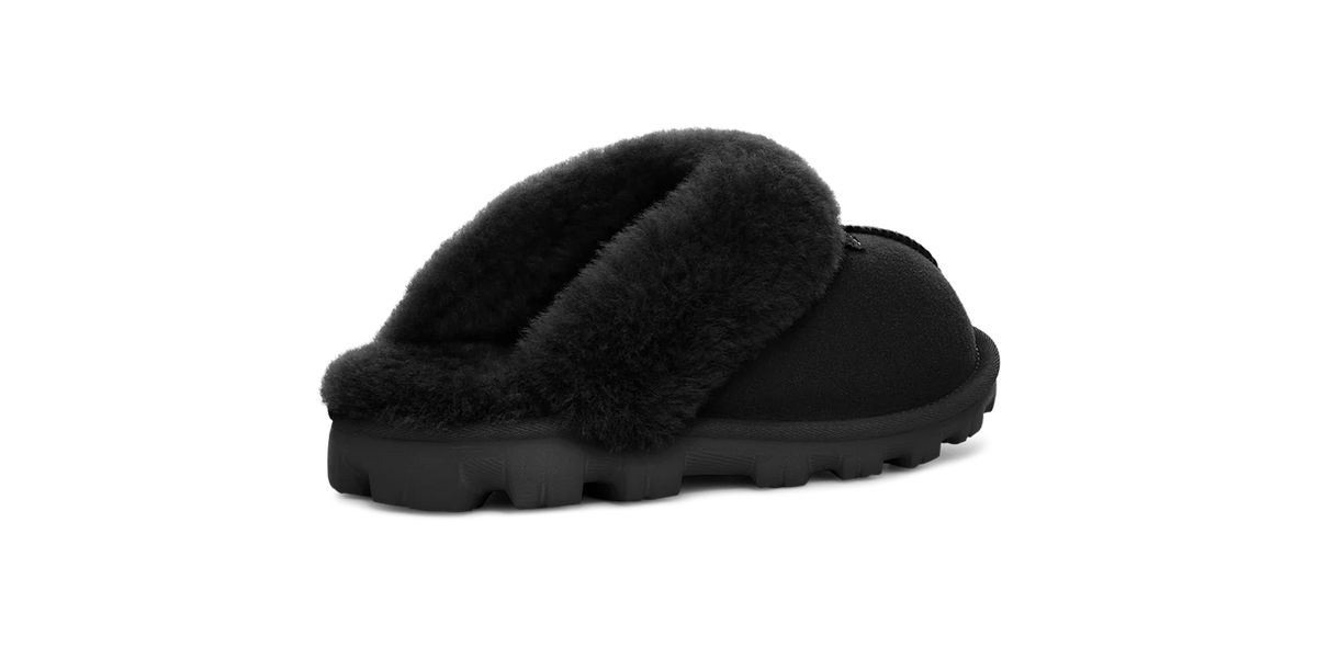 Overkicks - UGG Coquette Slipper Black (Womens) (5125-BLK) - detalle suela