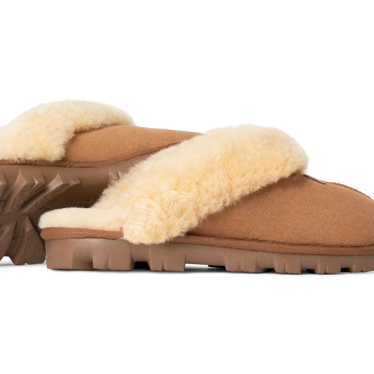 Overkicks - UGG Coquette Slipper Chestnut (Womens) (5125-CHE) - par completo