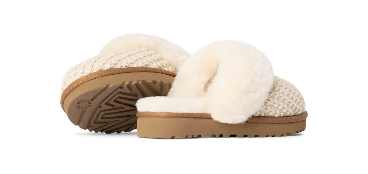 Overkicks - UGG Cozy Slipper Cream (Womens) (1117659-CRM) - par completo