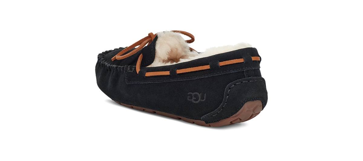 Overkicks - UGG Dakota Slipper Black (Womens) (1107949-BLK) - detalle suela