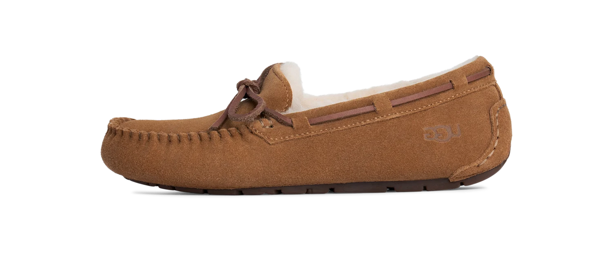 Overkicks - UGG Dakota Slipper Chestnut (Womens) (1107949-CHE) - vista lateral