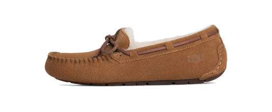 Overkicks - UGG Dakota Slipper Chestnut (Womens) (1107949-CHE) - vista lateral
