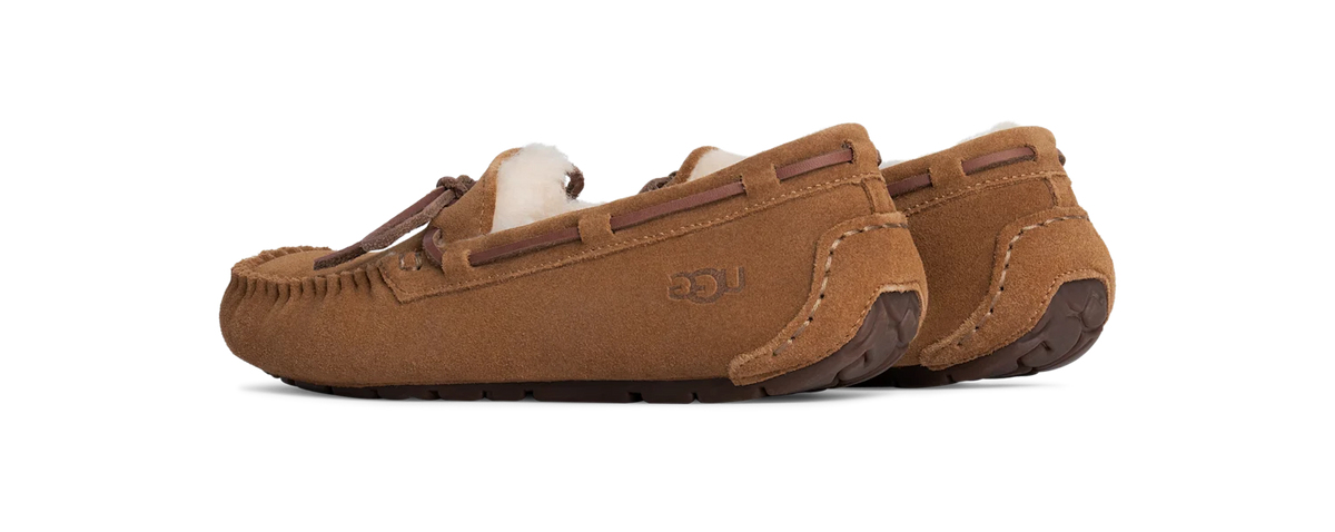 Overkicks - UGG Dakota Slipper Chestnut (Womens) (1107949-CHE) - vista trasera