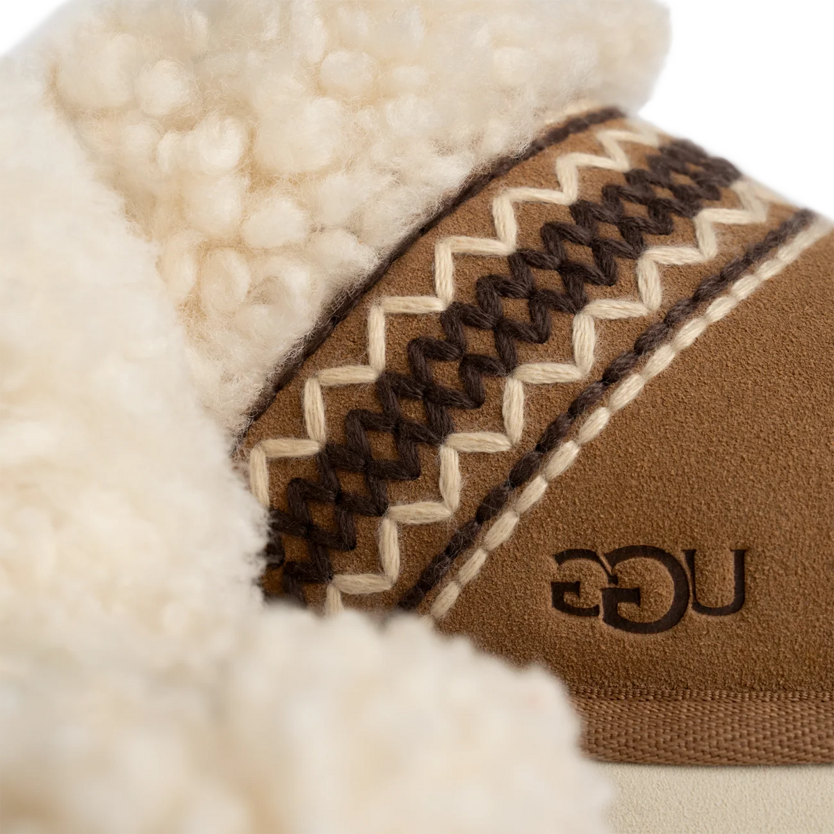 Overkicks - UGG Disquette Atherson Slipper Chestnut (Womens) (1158282-CHE) - detalle suela