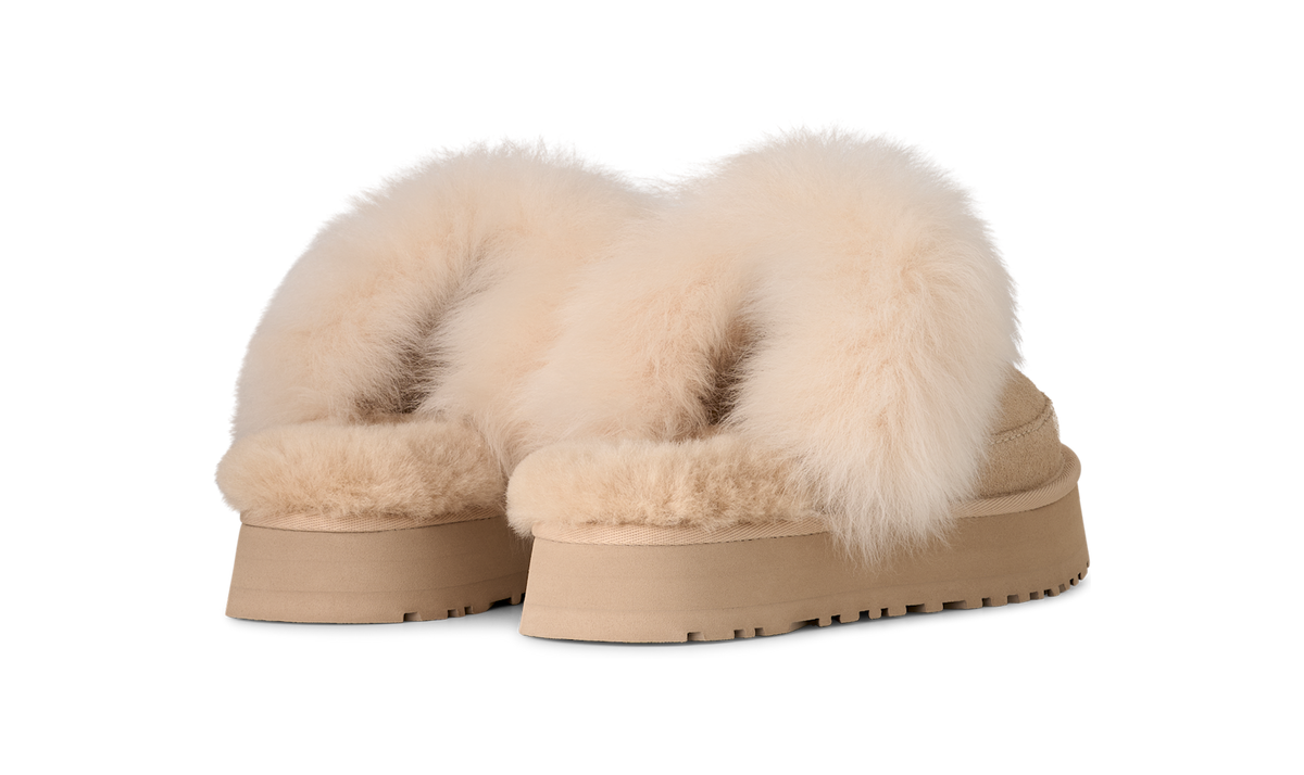 Overkicks - UGG Disquette Chalet Slipper Sandcastle (Womens) (1173930-SNDCS) - detalle suela
