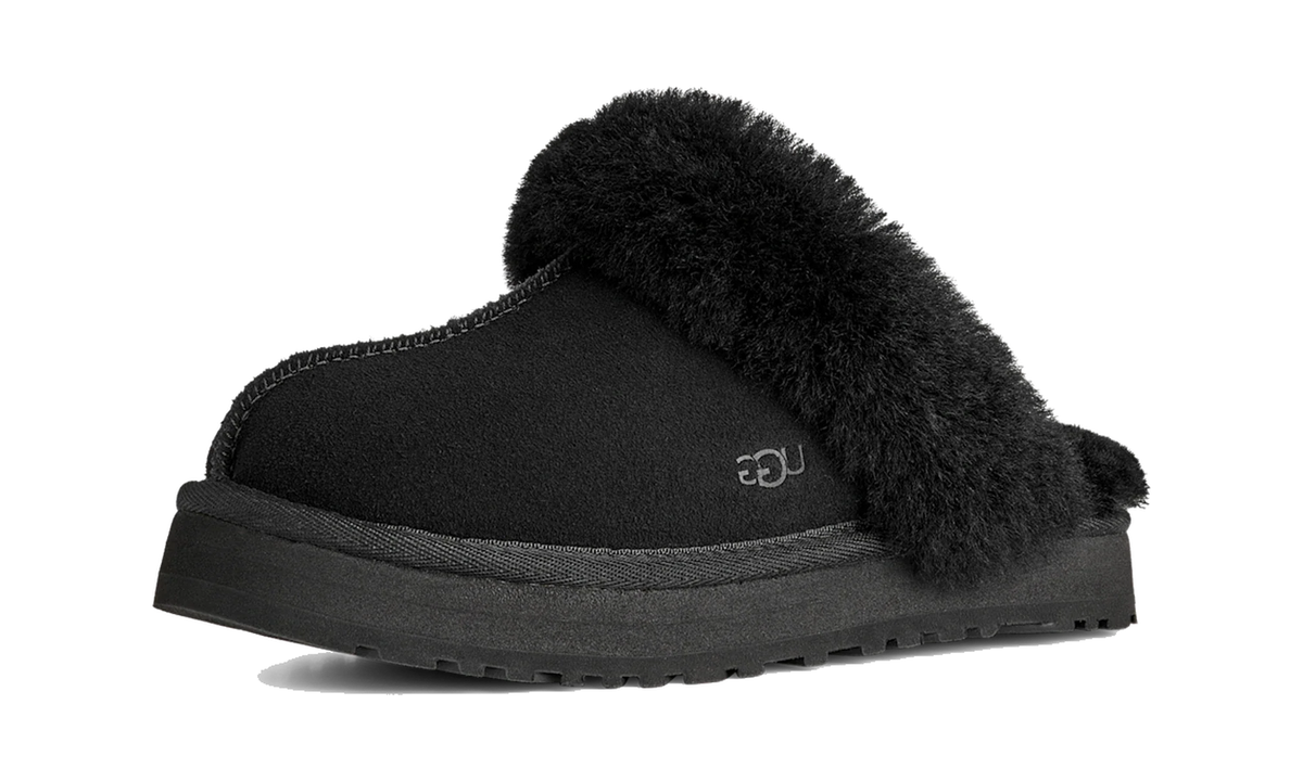 Overkicks - UGG Disquette Slipper Black (Kids) (1171199K-BLK) - imagen 2