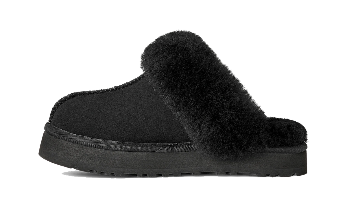 Overkicks - UGG Disquette Slipper Black (Kids) (1171199K-BLK) - imagen 3