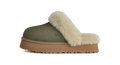 UGG Disquette Slipper Moss Green Muted Brass (Women's)