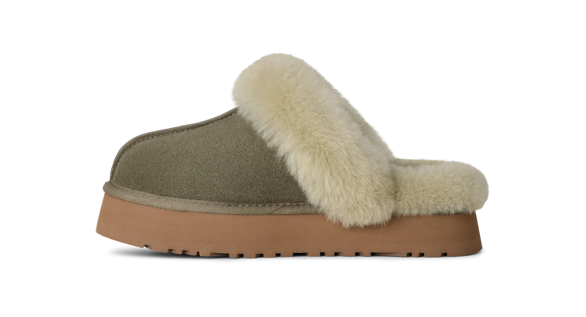 Overkicks - UGG Disquette Slipper Moss Green Muted Brass (Womens) (1122550-MRNM) - par completo