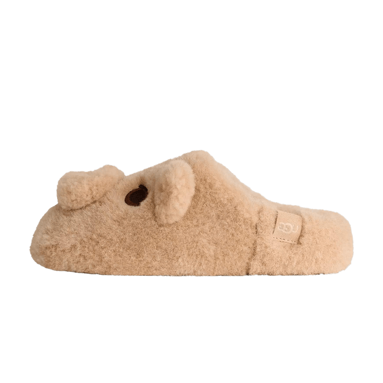 Overkicks - UGG Elea Pooch Slip-On Slipper Sand Castle (Women's) (1183390-SNDC) - vista lateral