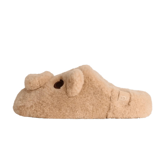 Overkicks - UGG Elea Pooch Slip-On Slipper Sand Castle (Women's) (1183390-SNDC) - vista lateral