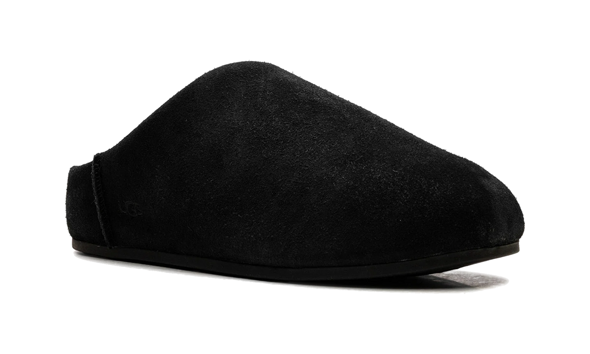 Overkicks - UGG Elea Slip-On Slipper Black (Womens) (1171390-BLK) - detalle lateral interior