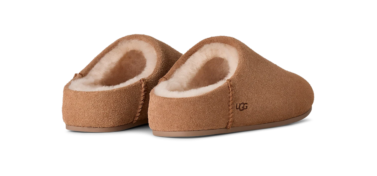 Overkicks - UGG Elea Slip-On Slipper Chestnut (Womens) (1171390-CHE) - detalle suela