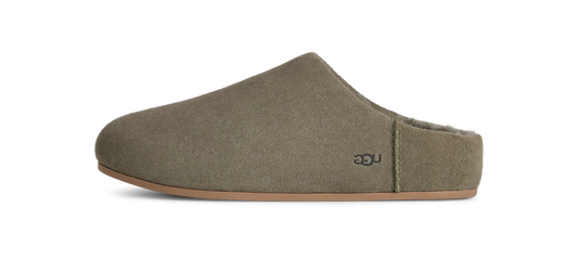 Overkicks - UGG Elea Slip-On Slipper Moss Green (Womens) (1171390-MSG) - vista lateral