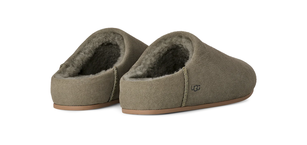 Overkicks - UGG Elea Slip-On Slipper Moss Green (Womens) (1171390-MSG) - detalle suela