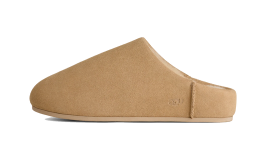 Overkicks - UGG Elea Slip-On Slipper Sand (Womens) (1171390-SAN) - vista lateral