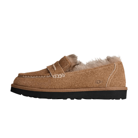 Overkicks - UGG Ellis Loafer Chestnut (Women's) (1179390-CHE) - vista lateral