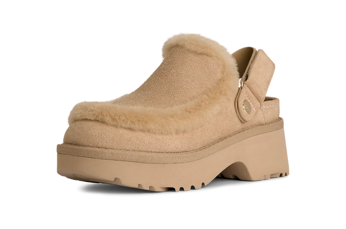 Overkicks - UGG Esmee Clog Mustard Seed (Womens) (1173331-MDSD) - vista trasera