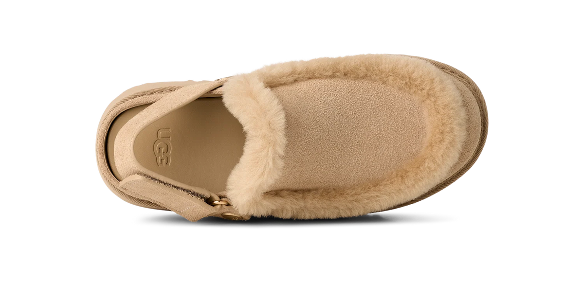 Overkicks - UGG Esmee Clog Mustard Seed (Womens) (1173331-MDSD) - detalle talon