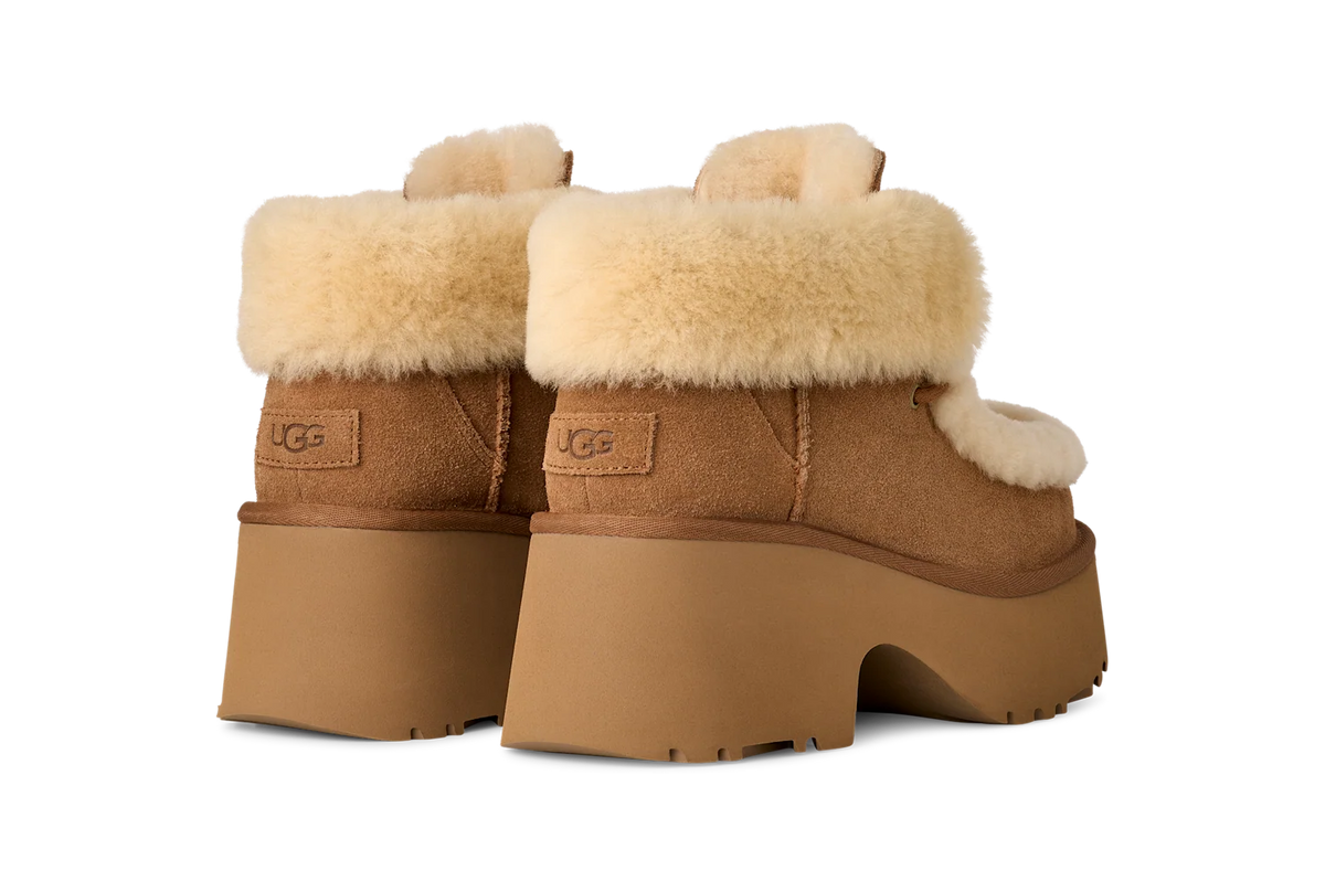 Overkicks - UGG Esmee Lace Up Boot Chestnut (Womens) (1171532-CHE) - detalle suela
