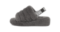 UGG Fluff Yeah Slide Charcoal (Women's)