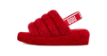 UGG Fluff Yeah Slide Ribbon Red (Women's)