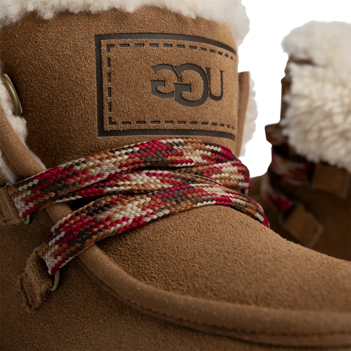 Overkicks - UGG Funkarra Cabin Cuff Boot Chestnut (Womens) (1143954-CHE) - detalle suela