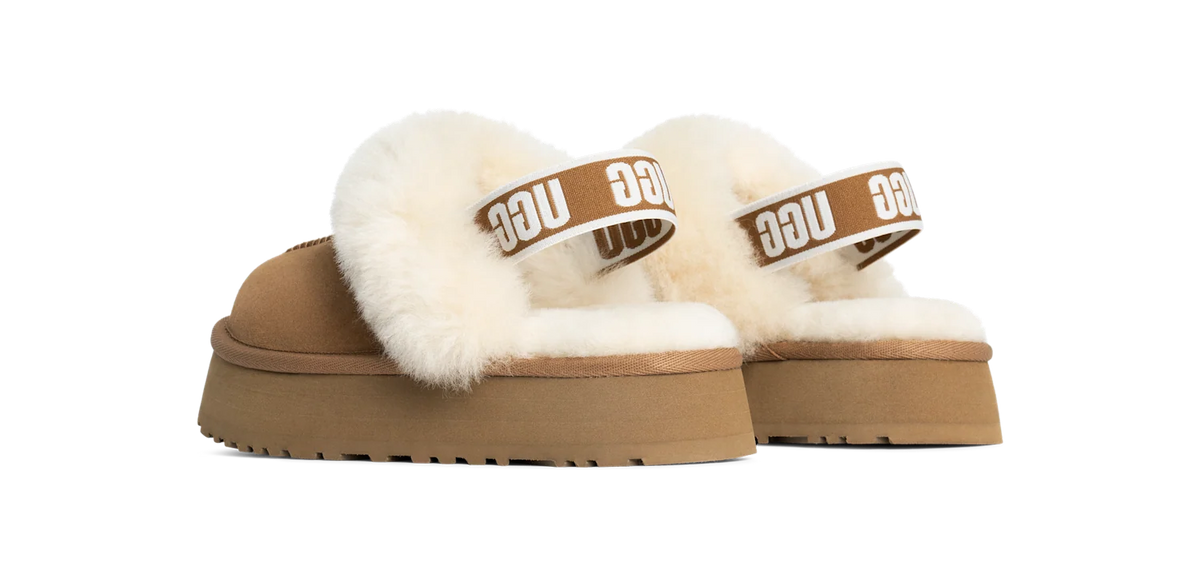 Overkicks - UGG Funkette Slipper Chestnut (Kids) (1130395K-CHE) - imagen 2