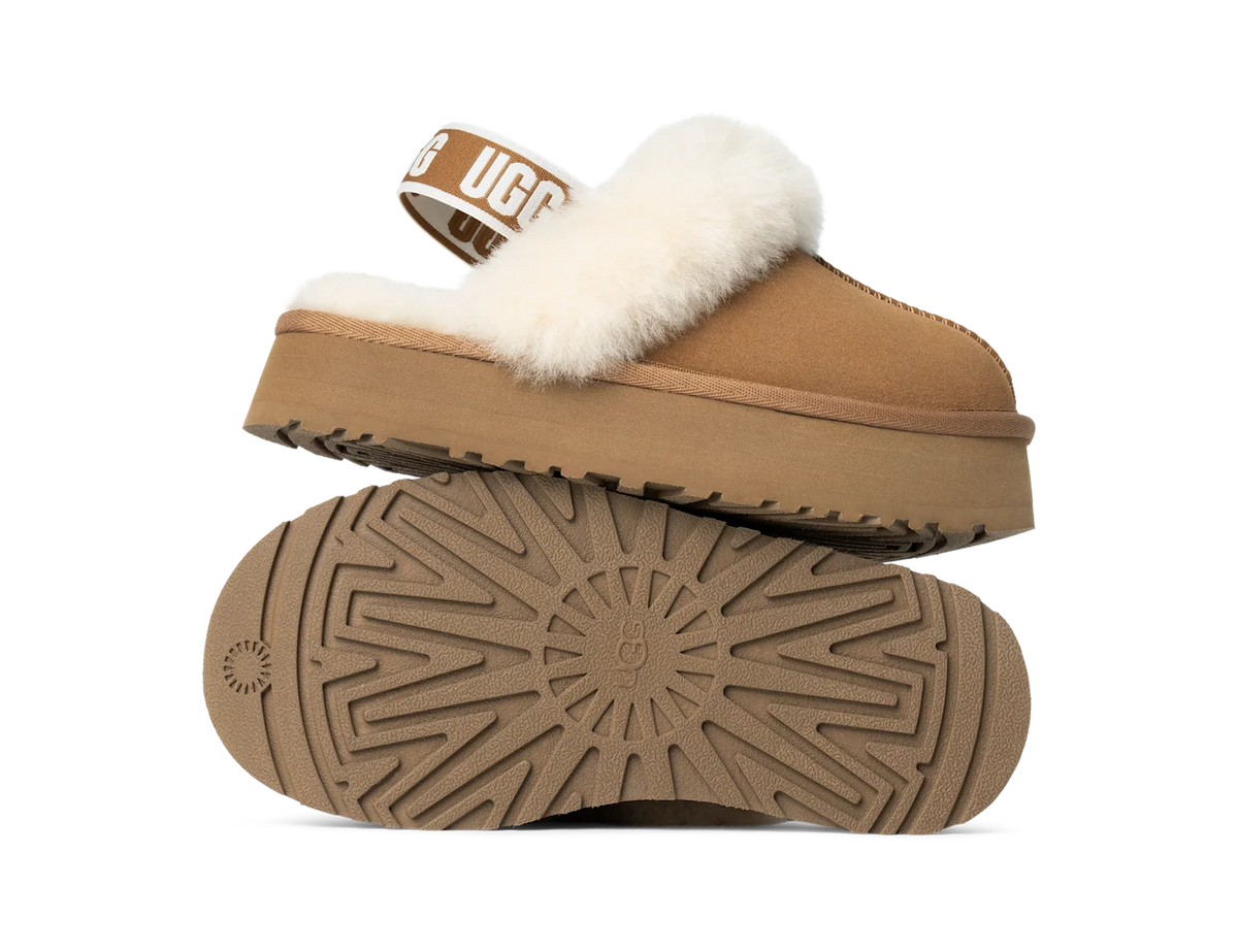 Overkicks - UGG Funkette Slipper Chestnut (Kids) (1130395K-CHE) - imagen 3
