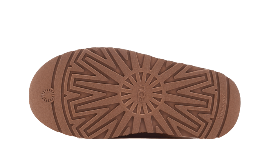 Overkicks - UGG Funkette Slipper Chestnut (Womens) (1113474-CHE) - detalle suela