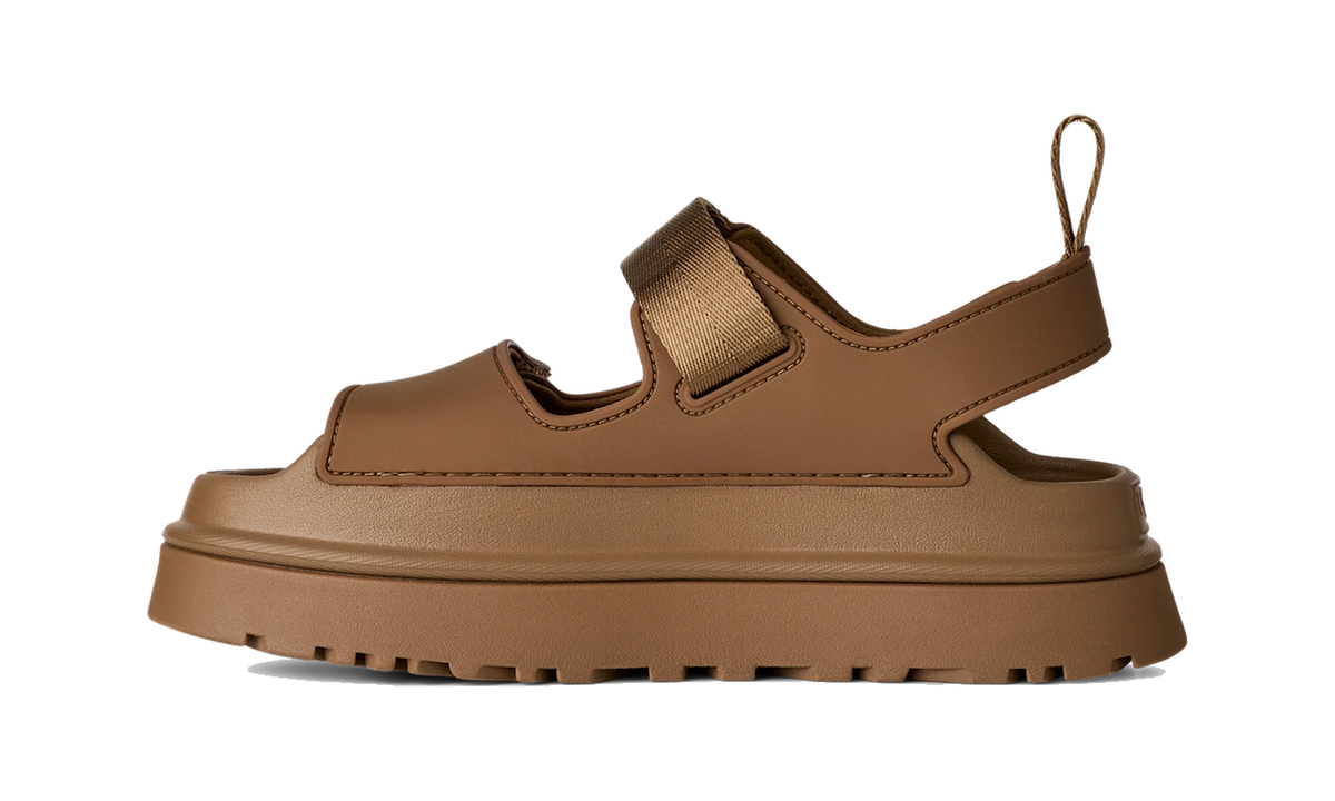 Overkicks - UGG GoldenGlow Sandal Bison Brown (Womens) (1152685-BRWN) - par completo
