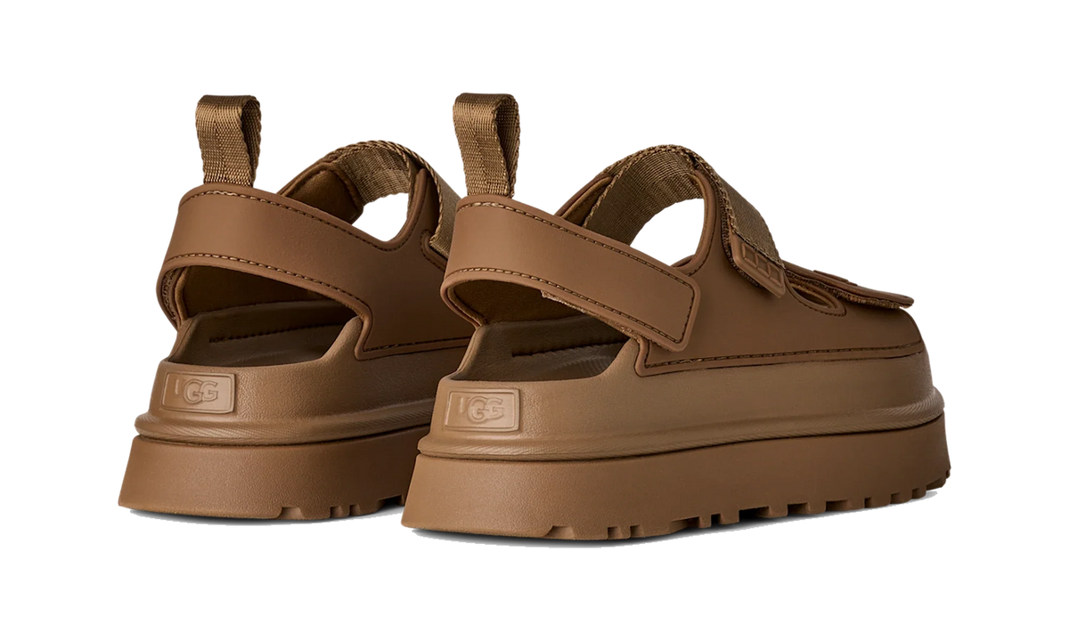 Overkicks - UGG GoldenGlow Sandal Bison Brown (Womens) (1152685-BRWN) - detalle suela