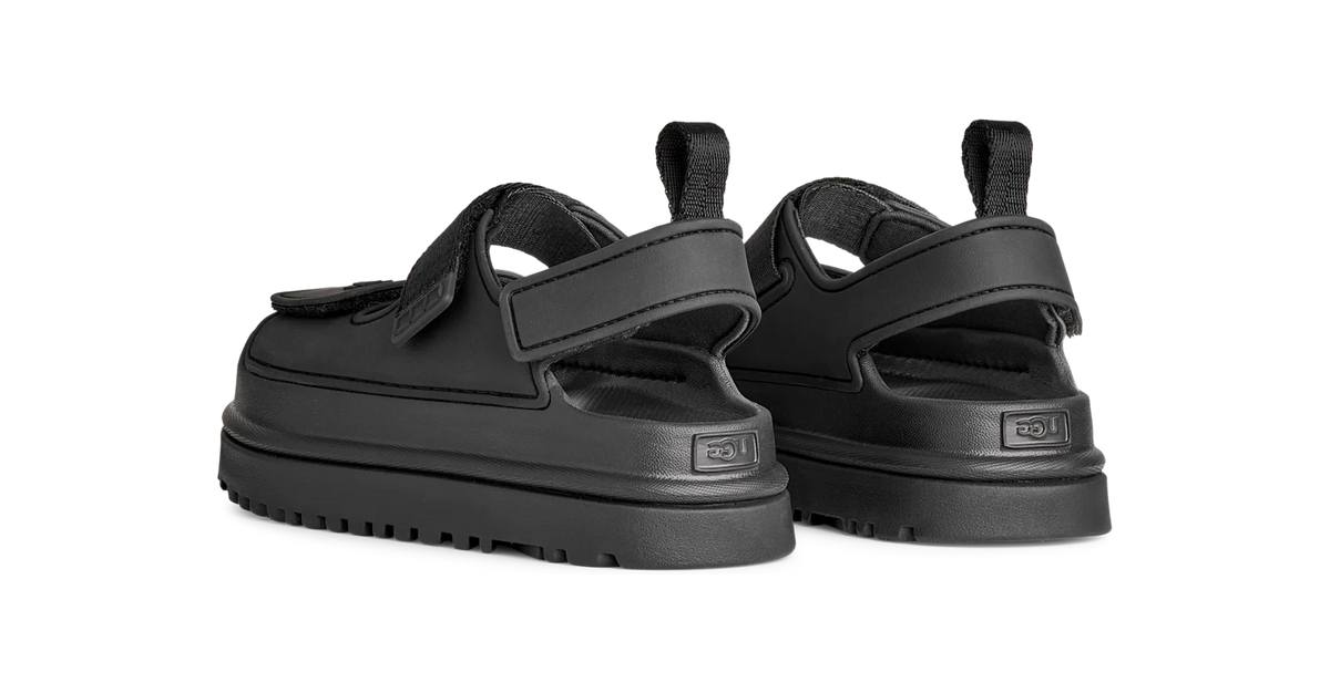 Overkicks - UGG GoldenGlow Sandal Black (Kids) (1152813K-BLK) - imagen 2