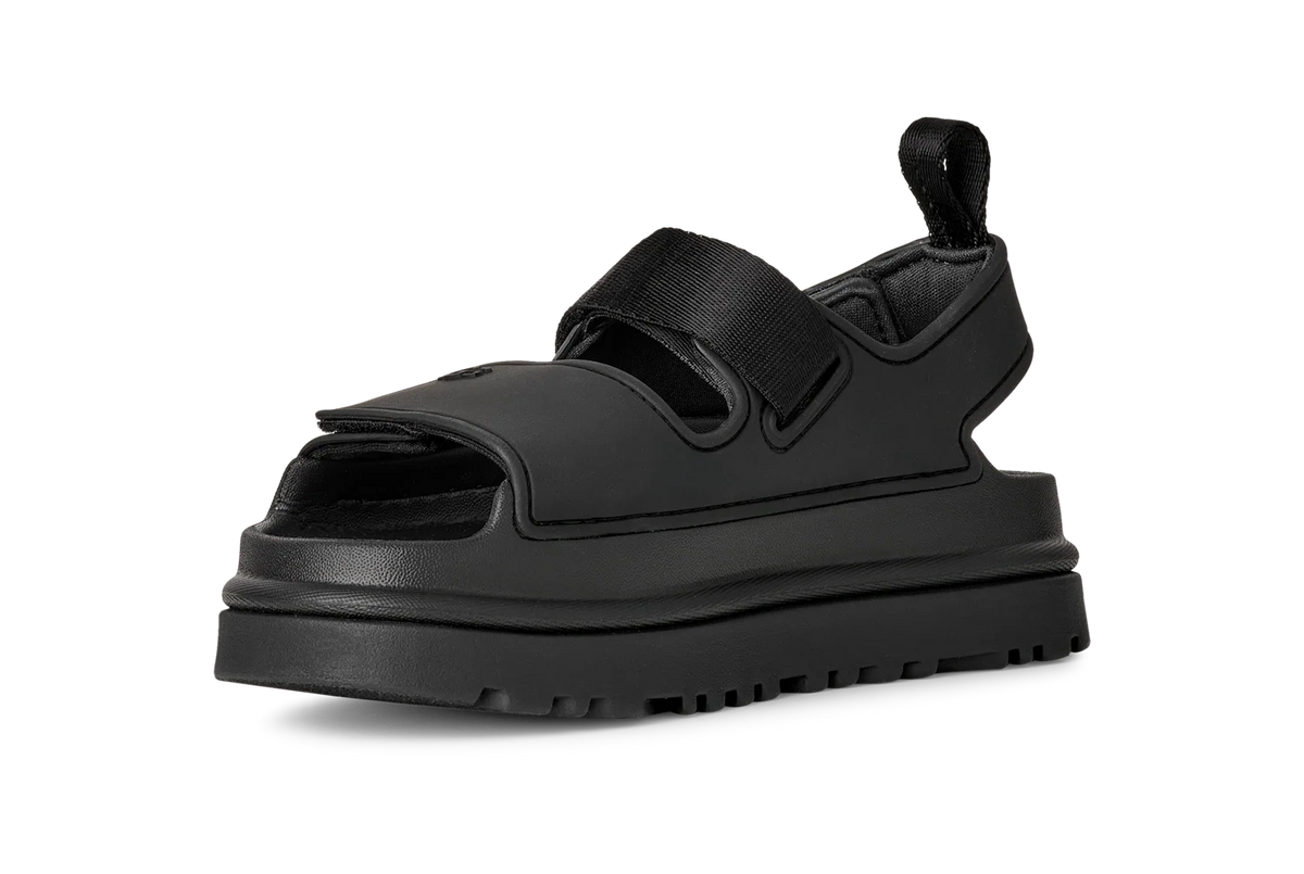 Overkicks - UGG GoldenGlow Sandal Black (Kids) (1152813K-BLK) - imagen 3