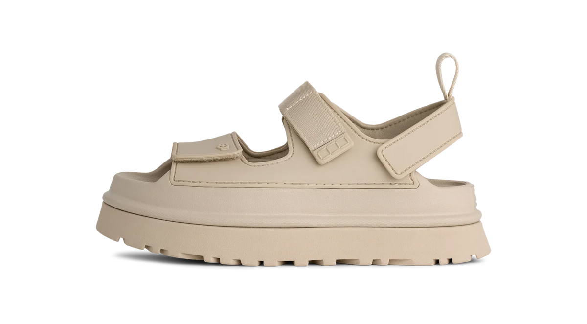 Overkicks - UGG GoldenGlow Sandal Sea Salt (Womens) (1152685-SSAL) - vista lateral