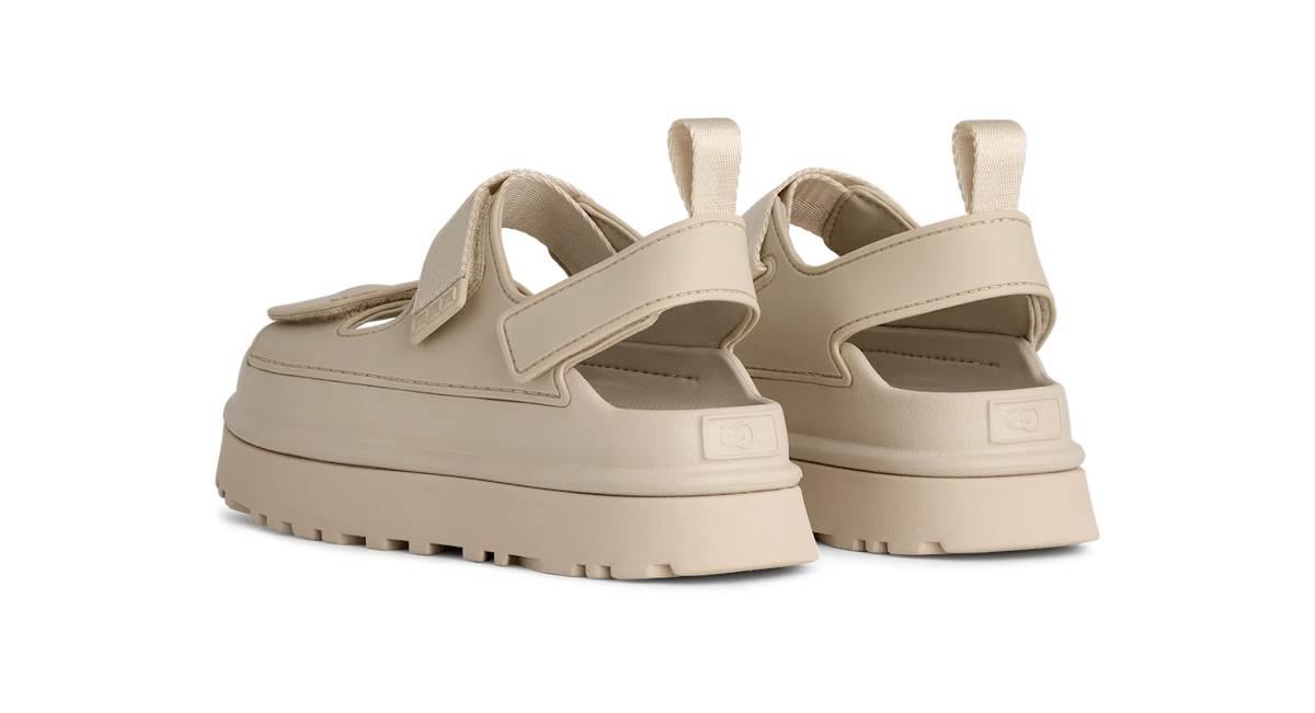 Overkicks - UGG GoldenGlow Sandal Sea Salt (Womens) (1152685-SSAL) - vista trasera