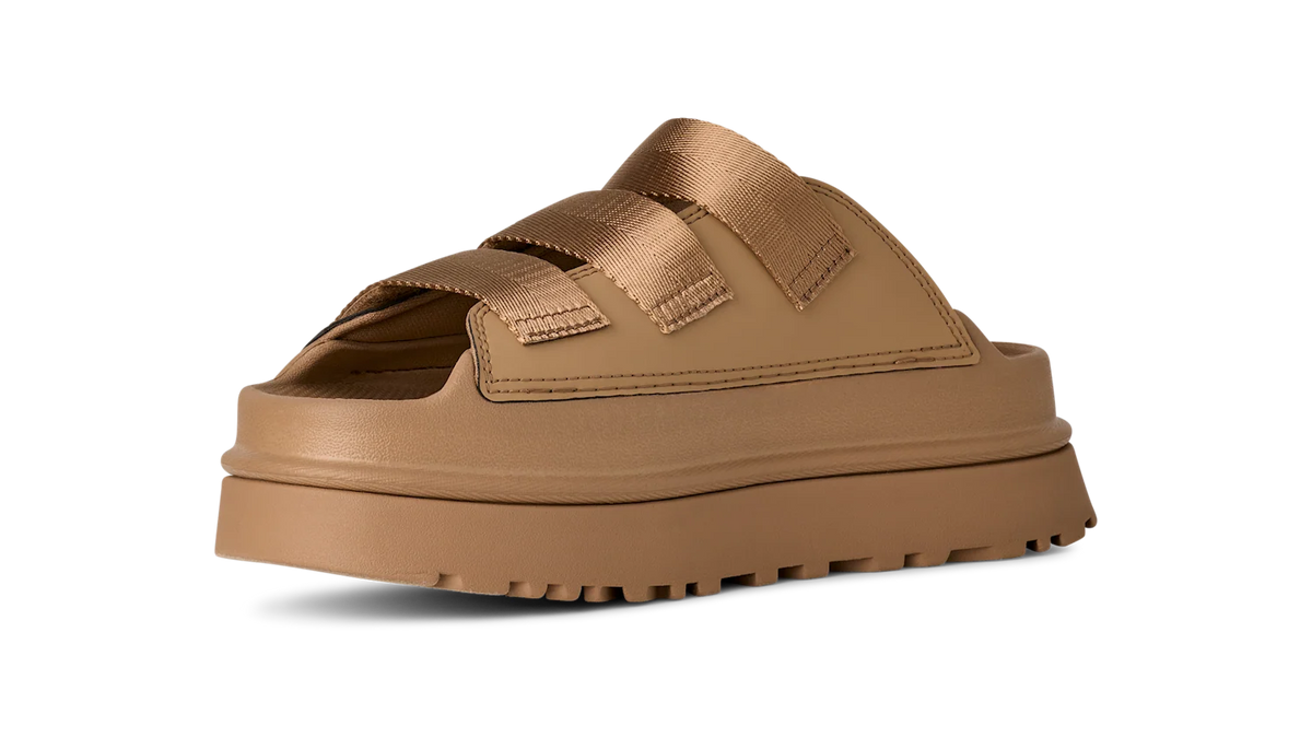 Overkicks - UGG GoldenGlow Slide Dark Sand (Womens) (1167430-DND) - par completo