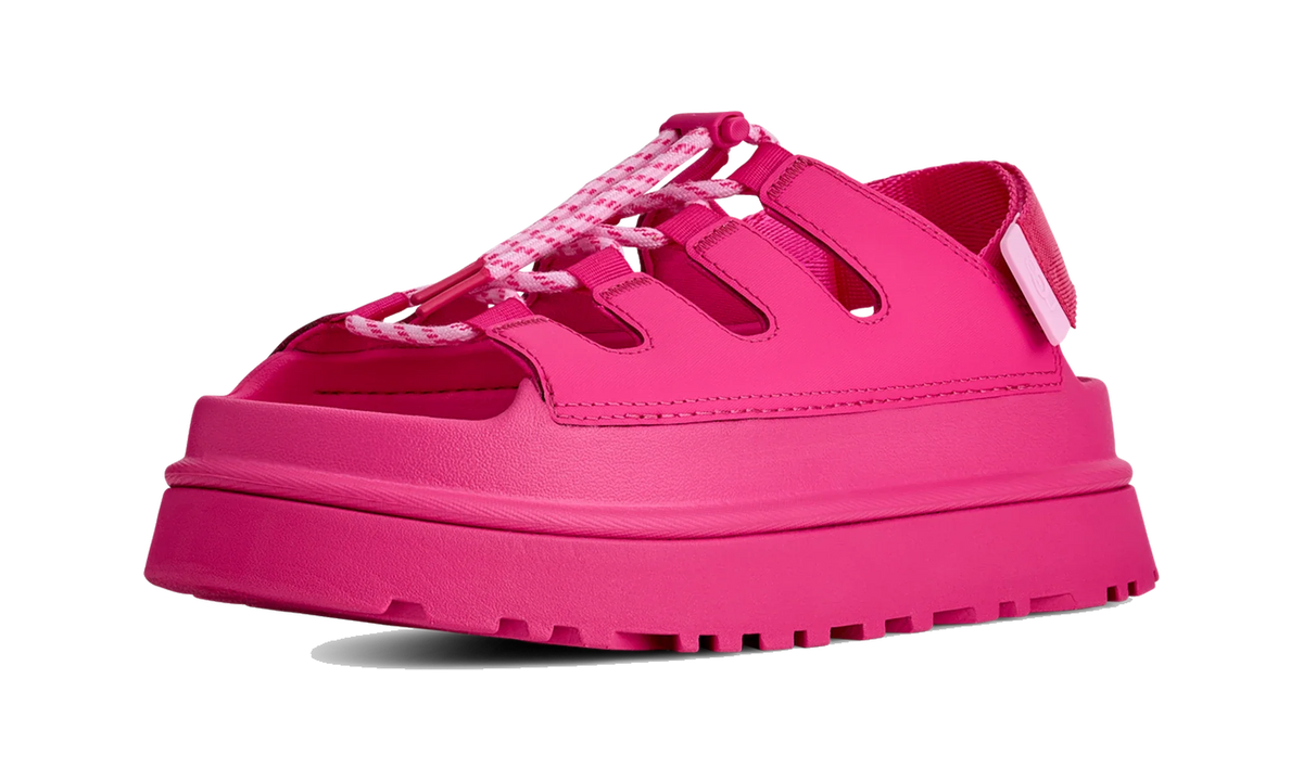 Overkicks - UGG GoldenGlow Toggle Sandal Deep Coral (Womens) (1179370-DPCR) - vista trasera