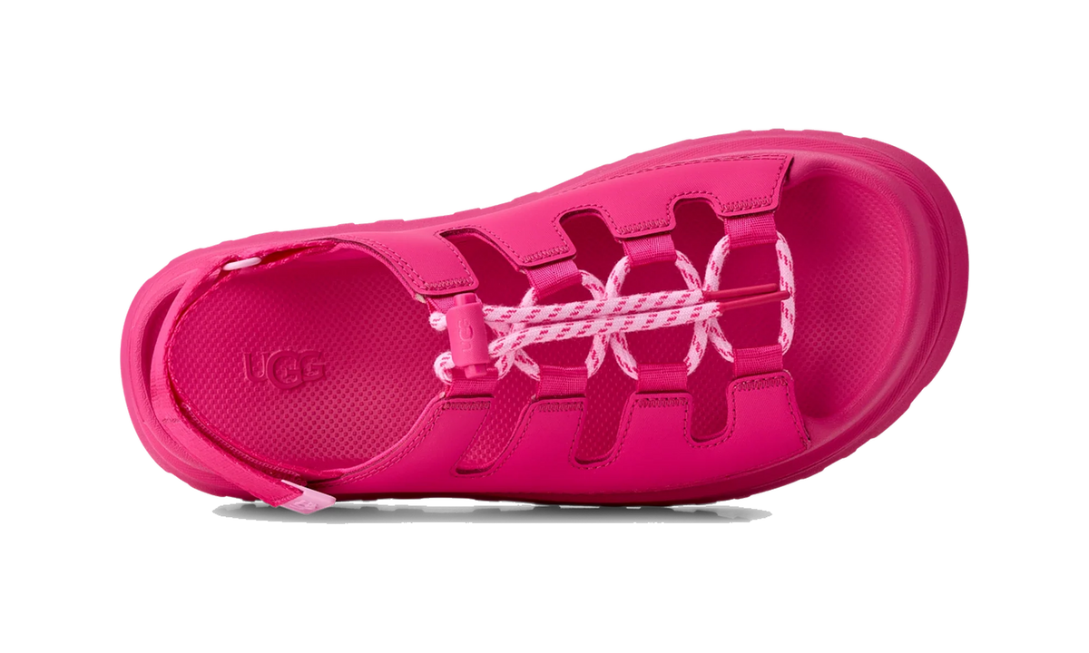 Overkicks - UGG GoldenGlow Toggle Sandal Deep Coral (Womens) (1179370-DPCR) - detalle talon