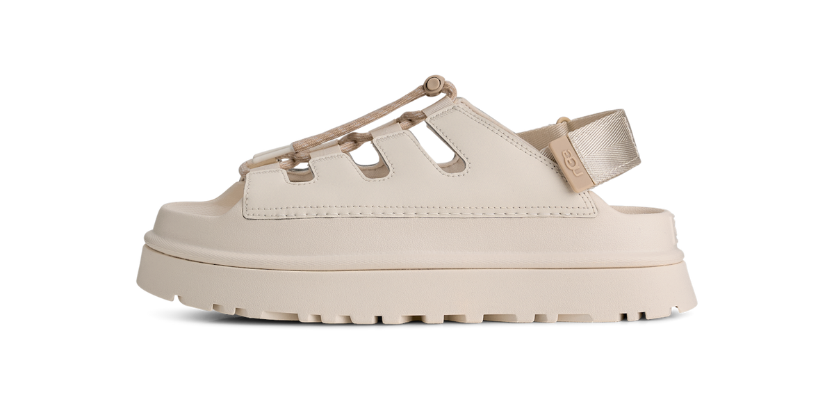 Overkicks - UGG GoldenGlow Toggle Sandal Jasmine (Womens) (1179370-JSM) - vista lateral