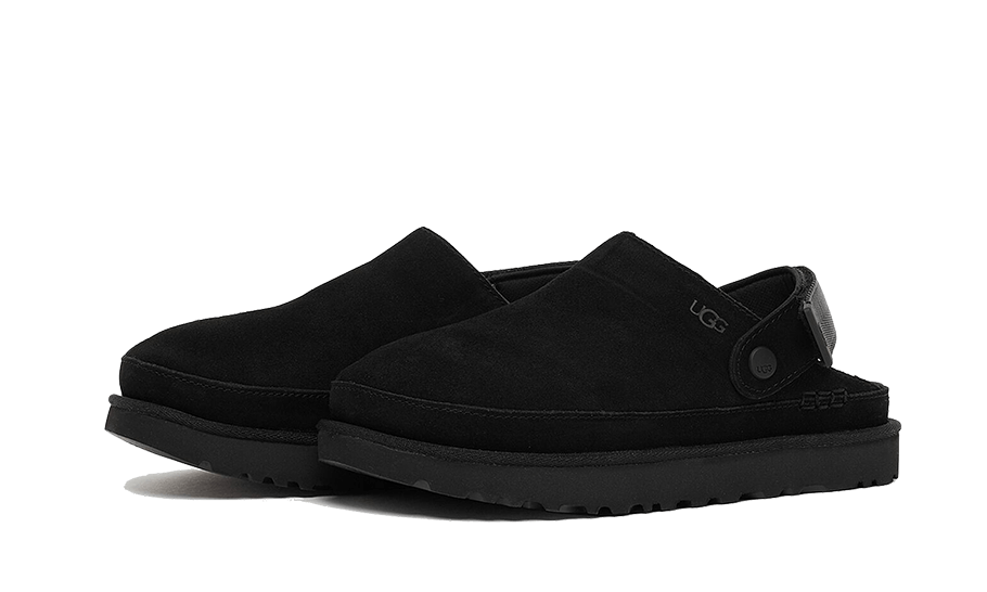 Overkicks - UGG Goldenstar Clog Black (Womens) (1138252-BLK) - vista trasera