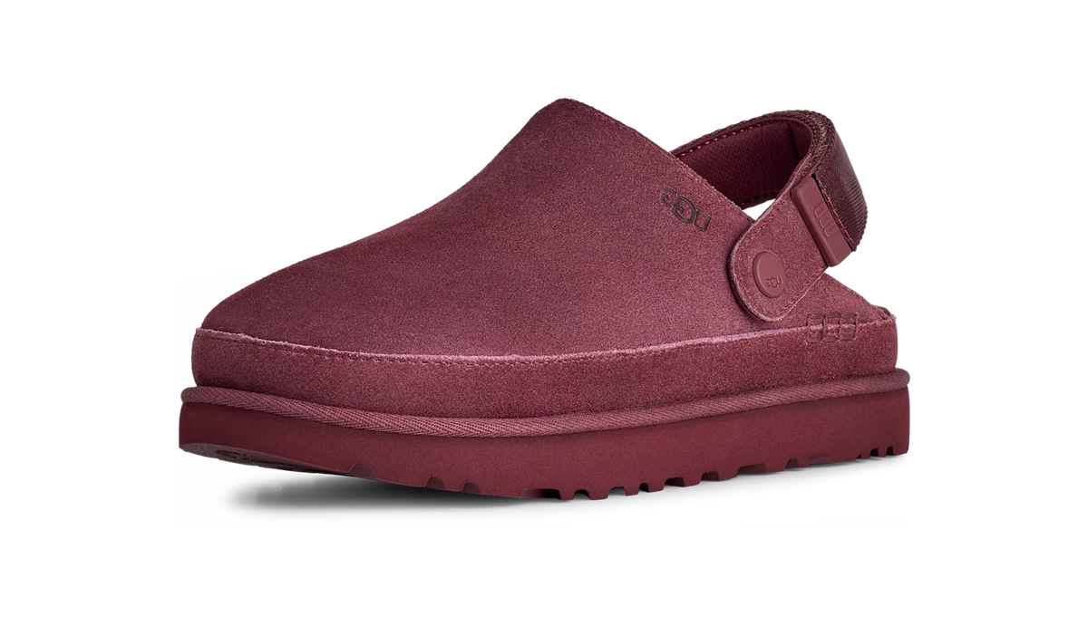 Overkicks - UGG Goldenstar Clog Burnt Magenta (Womens) (1138252-BTMG) - vista trasera