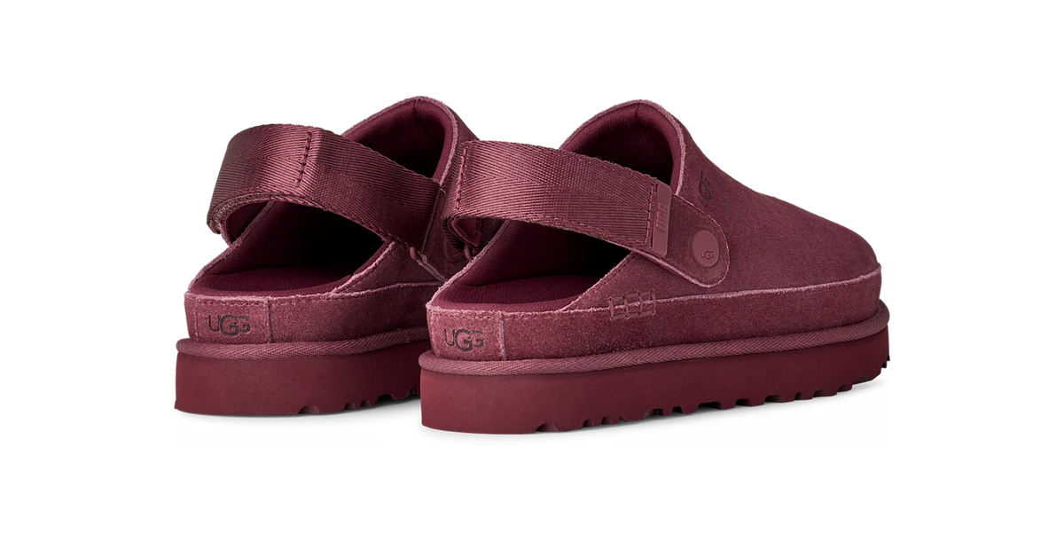 Overkicks - UGG Goldenstar Clog Burnt Magenta (Womens) (1138252-BTMG) - detalle suela