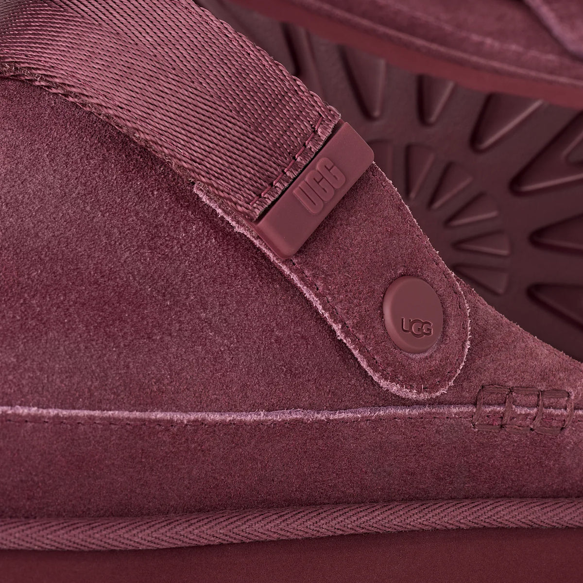 Overkicks - UGG Goldenstar Clog Burnt Magenta (Womens) (1138252-BTMG) - vista superior