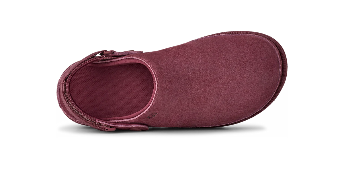 Overkicks - UGG Goldenstar Clog Burnt Magenta (Womens) (1138252-BTMG) - detalle talon