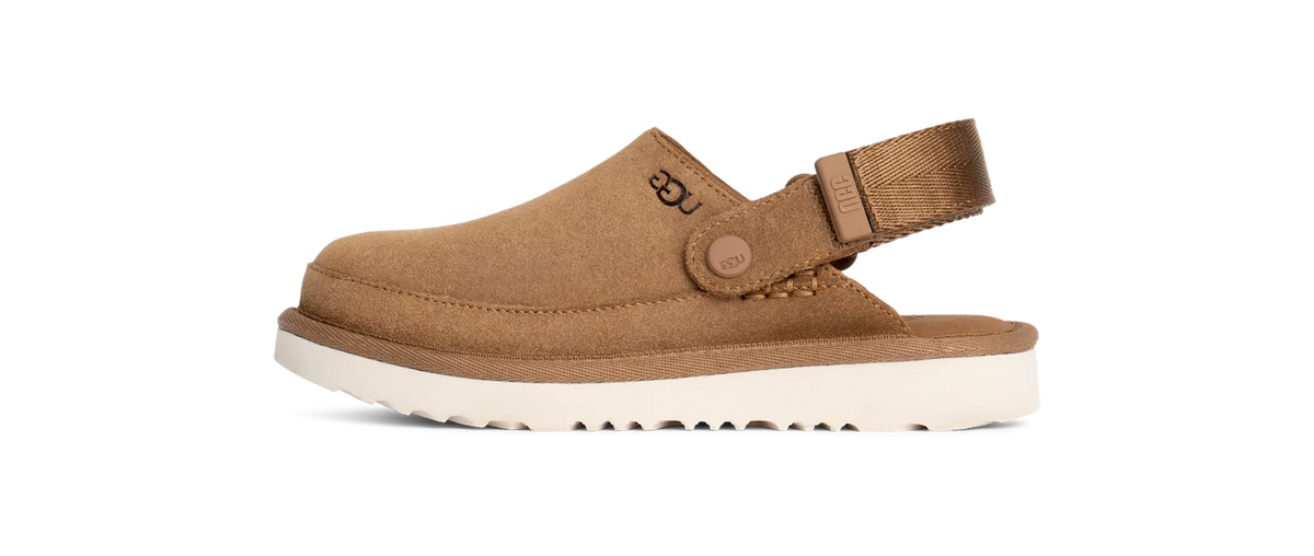 Overkicks - UGG Goldenstar Clog Chestnut (Kids) (1159770K-CHE) - vista lateral